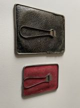 Paire de miroirs de barbier années 50