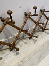 Portemanteau dépliant en bois