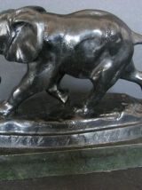 Eléphant courant du Sénégal.Antoine-Louis Barye