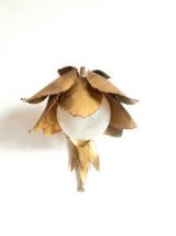 Applique fleur Maison Jansen 1960