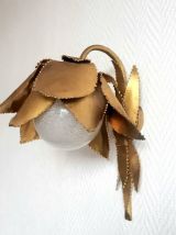 Applique fleur Maison Jansen 1960