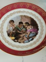 Lot 2 grandes assiettes