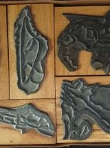 Jeux Sigillor - Tampons scolaire bois - Corse - Union França