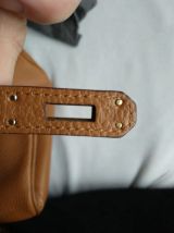 Sac type Birkin  40cm Cuir véritable