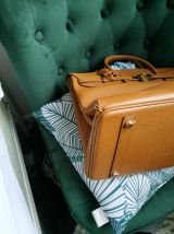 Sac type Birkin  40cm Cuir véritable