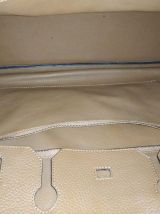 Sac type Birkin  40cm Cuir véritable