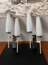 2 appliques arlus lunel stilnovo 1950-60