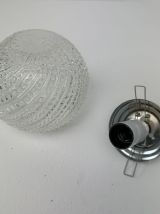 LOT DE 2 ANCIENNES SUSPENSIONS RONDES VINTAGE