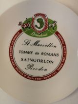 Lot De 8 assiettes en porcelaine Champs Elysées Paris