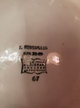 Vintage Grand Cendrier SLAVIA Rouge diamètre 19 cm