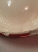 Vintage Grand Cendrier SLAVIA Rouge diamètre 19 cm