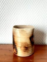 Vase gobelet en céramique vintage 