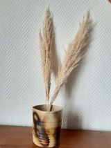 Vase gobelet en céramique vintage 