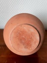 Vase gourde en terre-cuite émaillée style antique