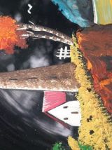 Assiette decorative DUQUENNE