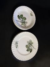 service Lunéville décor feuilles de vigne