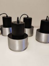 lot de 4 lustres vintage