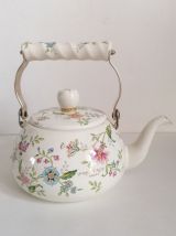 Bouilloire tôle émaillée japon