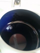 Bouilloire tôle émaillée japon