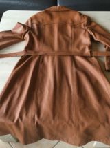 Manteau en cuir
