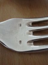 Couverts enfant métal argenté 2 poinçons 