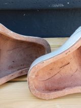 Porte pots lion en céramique