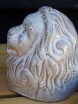 Porte pots lion en céramique