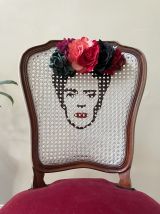 Chaise Bois cannée Frida