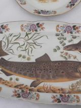 service complet poissons vintage