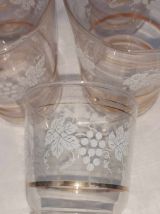 7 gobeletes annee 1950