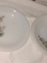 5 assiettes a dessert arcopal modele marguerites