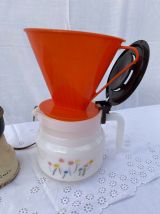 filtre a  cafe orange vintage