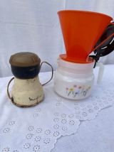 filtre a  cafe orange vintage