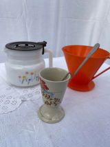 filtre a  cafe orange vintage