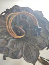 lustre 3 feux art déco