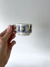 6 Tasses à café et soucoupes Villeroy et Boch Cadiz Clacques