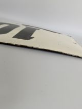 ANCIENNE GRANDE PLAQUE DE RUE SOVIETIQUE NUMERO “10” vintage