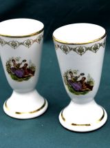 Duo de Mazagrans en Porcelaine de Luxe - Fragonard