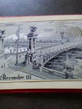 Souvenir Tissé Exposition Universelle 1900