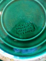 Plat Forme  poisson Vallauris vintage