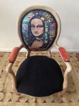 Fauteuil baroque Mona Lisa