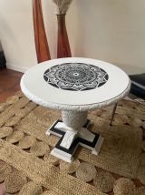 Table basse India B&amp;W