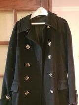 grand manteau Vintage en laine de Lama et cachemire