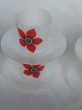 6 tasses a cafe et soucoupes arcopal 
