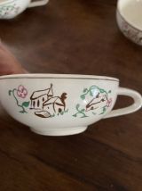 Service à thé Salins France années 60.