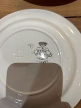 Assiettes creuses Longwy 