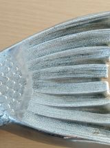 Plateau de service à poisson / Bois &amp; fonte d'aluminium 