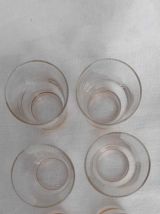 2 lots de 6 verres vintage