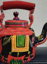 Théière indienne aluminium 