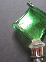 Vintage Italien Verre De Murano fdécanteur bouchon 